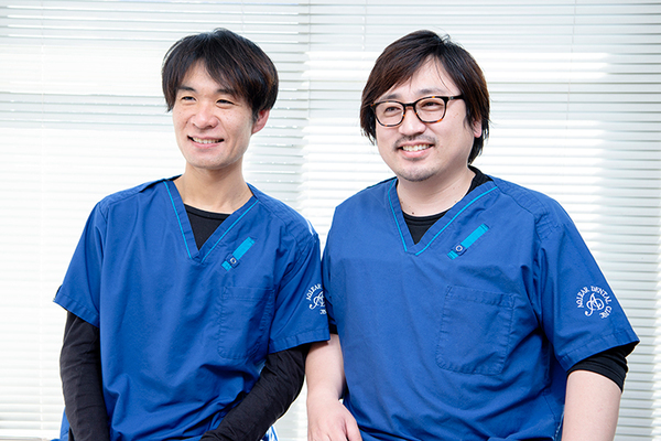 多田大樹院長、古泉貴章さん アクリアデンタルクリニック6