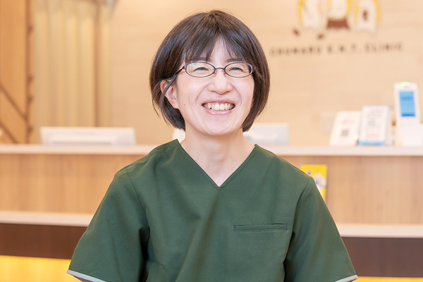 山本磨早子院長 ちゅうまる耳鼻咽喉科6