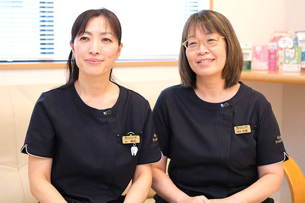 稲毛恵院長、吉野華苗先生 あしたばウェルケア歯科6