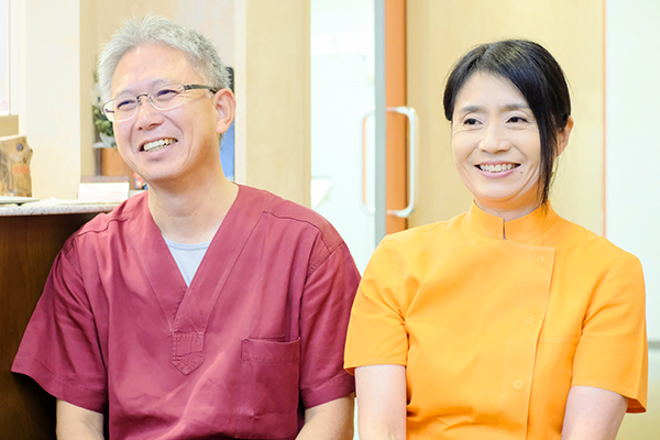 村瀬尚子院長、村瀬幾也先生 とこなめ歯科6