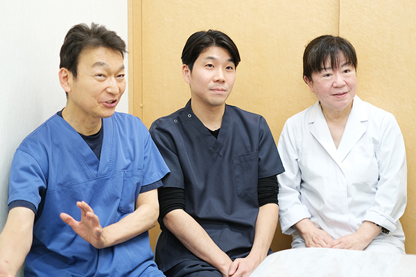 久永浩靖院長、福本由美子先生、岡村直哉先生 久永婦人科クリニック6