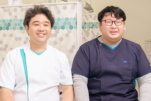 朝廣賢哉院長、榎貴紀先生 オーラルクリニックあさひろ6