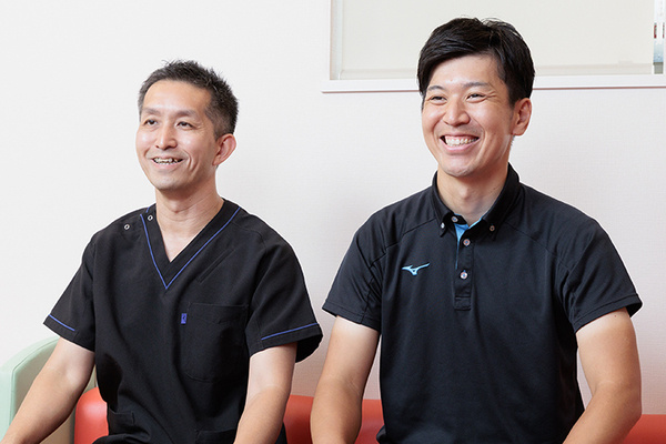 山田大樹院長、黒田章也さん えこだ駅前 山田整形外科6
