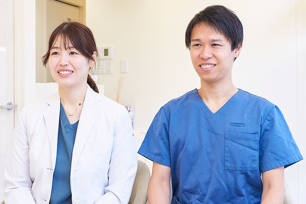 古賀瞭院長、古賀かう子副院長 江戸川橋駅前こが歯科6