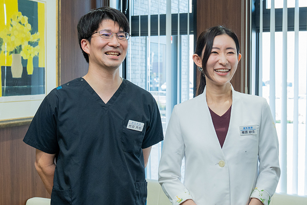 椎原秀樹院長、椎原紗圭副院長 椎原眼科医院6