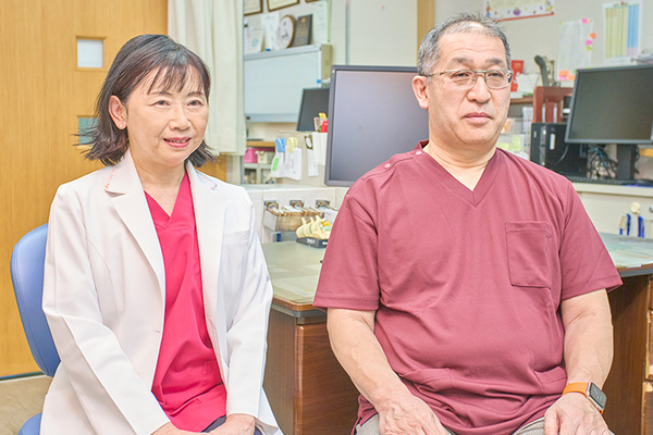 段秀和院長、段美穂副院長 段医院6