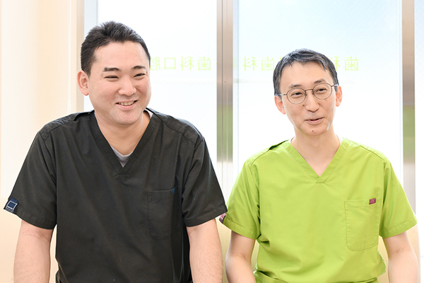 秋山崇院長、秋山聡先生 平塚あきやまデンタルクリニック6