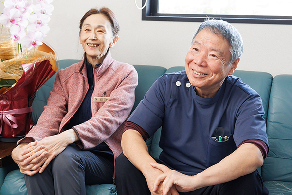 北村和生院長、北村恵子副院長 北村胃腸科眼科6