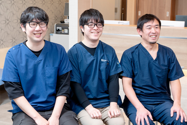 赤川玄樹院長、永野喜信先生、田村祐規先生 横浜みなと呼吸器内科・内科クリニック6