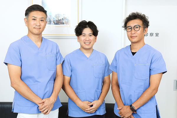 高田竜一郎先生、高田智史理事長、高田真吾院長 高田兄弟歯科・矯正歯科 YAGOTO6