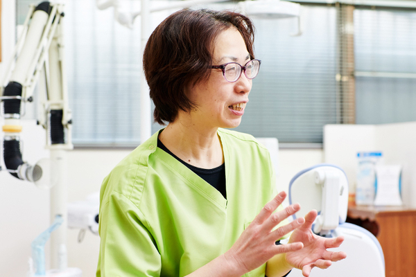 渡邊奈美子院長 岩屋歯科医院6