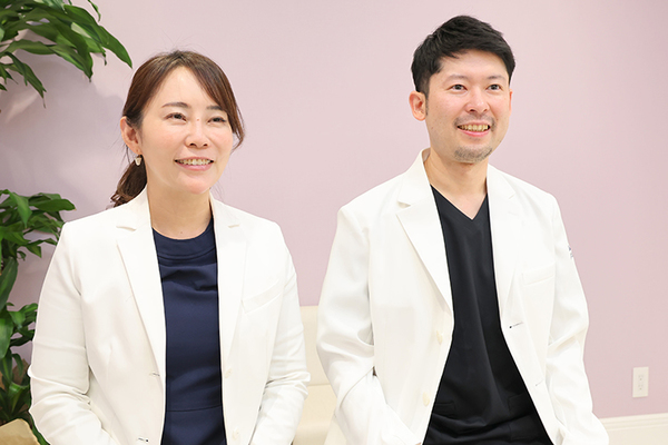 木嶋晶子理事長、松澤惇院長 SUHADA CLINIC きじま皮フ科逆瀬川本院6