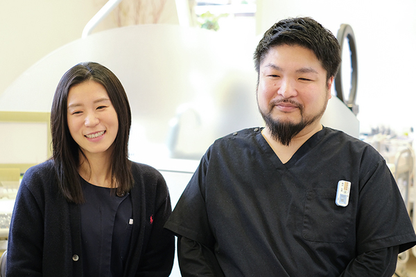 奥村友貴院長、奥村美奈さん 医療法人 奥村歯科医院6