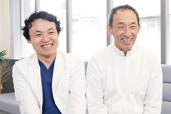奥田謙一理事長、奥田英右院長 奥田皮膚科医院6