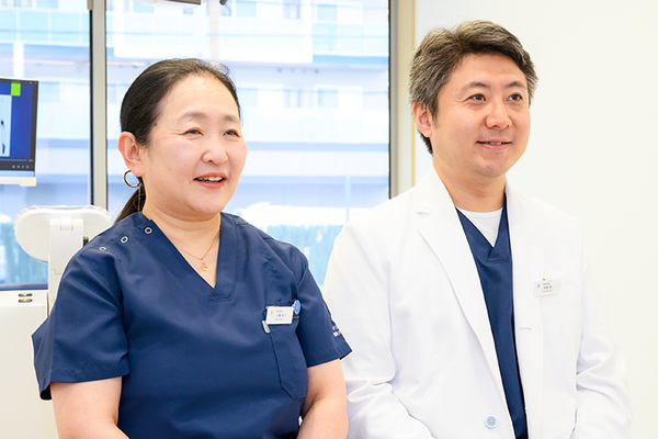 本間憲二先生、工藤桂子先生 オリエント歯科クリニック6