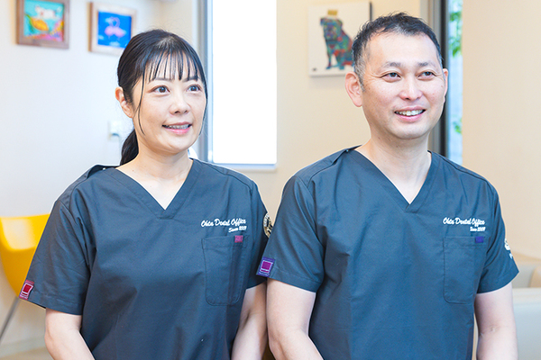 太田靖昌院長、太田景子先生 おおた歯科診療室6