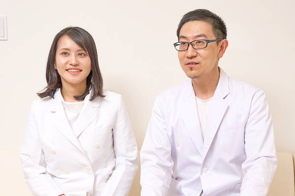大島衣里子院長、王聡副院長 おおしま糖尿病・甲状腺クリニック6