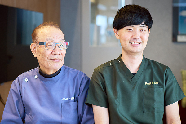 杉山義祥理事長、杉山功祐院長 杉山歯科医院6