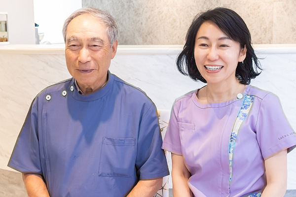 田中秀世院長、田中佳世先生 わかば歯科医院6