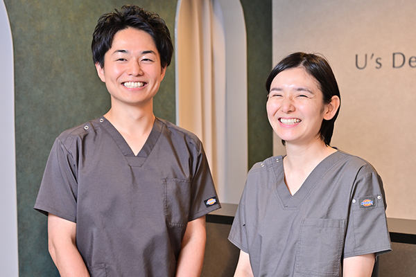 渡邊悠太院長、渡邊千尋先生 本郷三丁目歯科・矯正歯科 U's Dental Office6