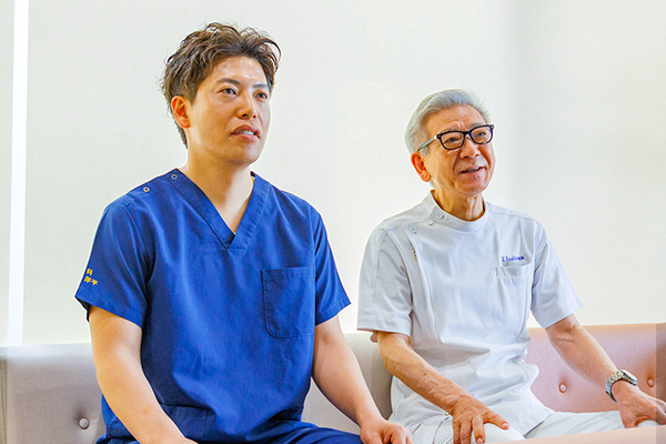 樫本雅彦院長、樫本洋平副院長 かしもと内科・胃と腸の内視鏡クリニック 松山6