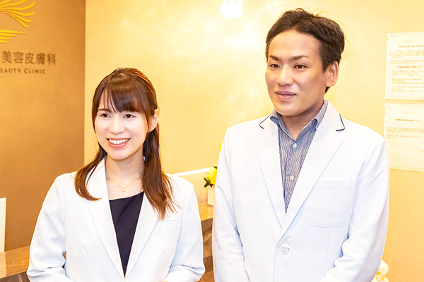 田尻友恵理事長、杉田淳院長 王子皮膚科美容皮膚科6