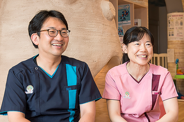 林裕美子院長、藤井秀一先生 きらきらこどもクリニック6