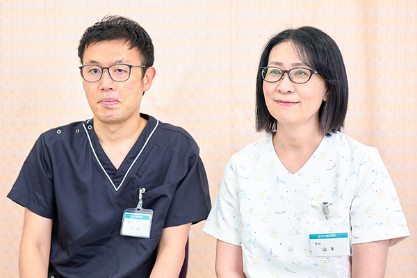 小山哲院長、山本詩子先生 並木小磯診療所6