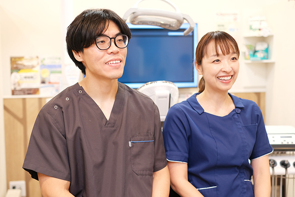 福栄和也院長、福栄友美さん ふくえファミリー歯科 戸塚6