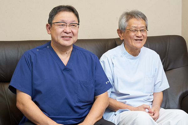 吉武宣明理事長、松尾直裕院長 愛和クリニック6