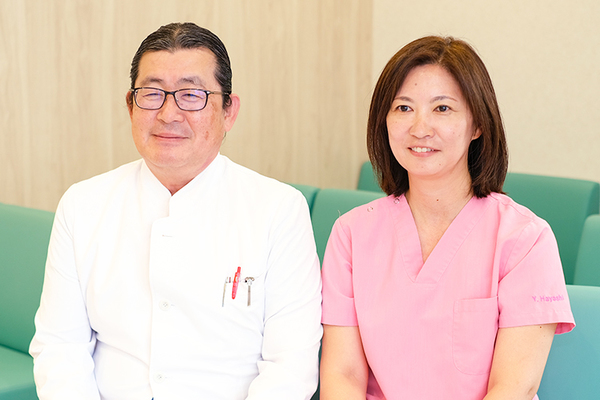 外山勝弘院長、林友紀先生 東京羽田渡辺クリニック6