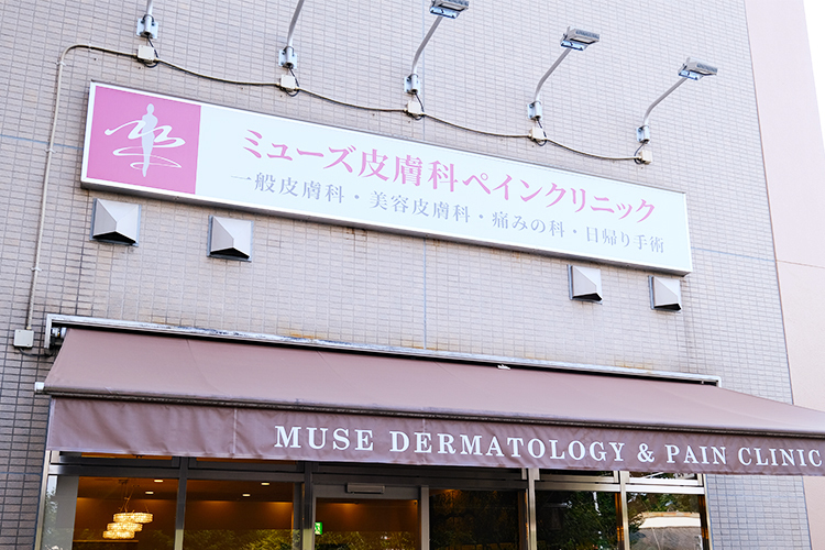 医療法人仁愛会 ミューズ皮膚科ペインクリニック さいたま市南区 武蔵浦和駅から徒歩5分