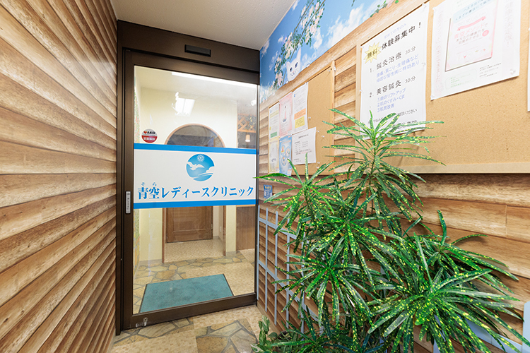 青空レディースクリニック 八王子市 八王子駅、京王八王子駅から徒歩圏内