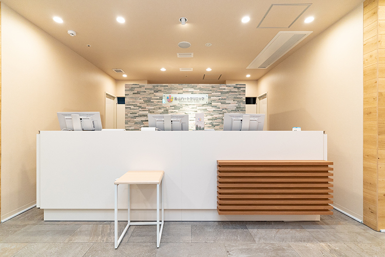 港北ハートクリニック 横浜市都筑区 院長こだわりの五感から癒やされる院内
