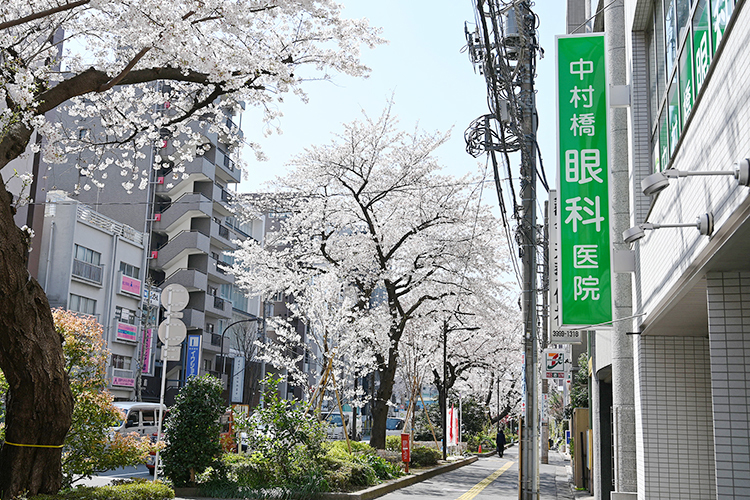 中村橋眼科医院 練馬区 中村橋駅より徒歩1分。アクセスの良いクリニック