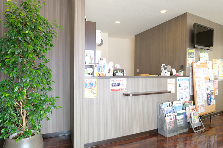 大渕歯科医院 久留米市 いつも明るく丁寧な対応がうれしい受付