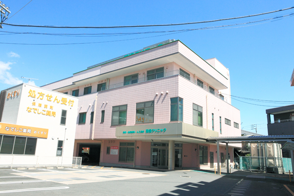 重信クリニック 東温市 愛媛大学医学部附属病院のすぐ東側にあり、通いやすい立地