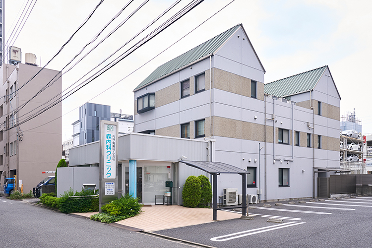 森内科クリニック 名古屋市中区 駅から徒歩約5分と通いやすい立地
