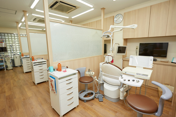 開放感があり、半個室のユニット 2