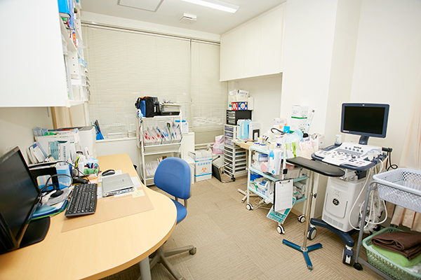 診察室もあり外来にも対応している 2