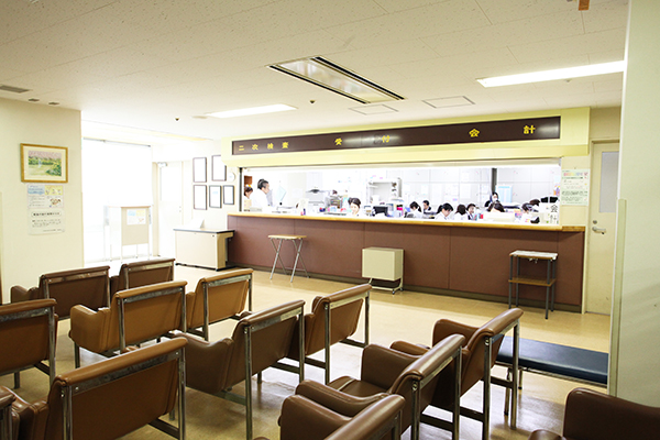 千葉県外の幅広い地域の患者が来院する Cs 2