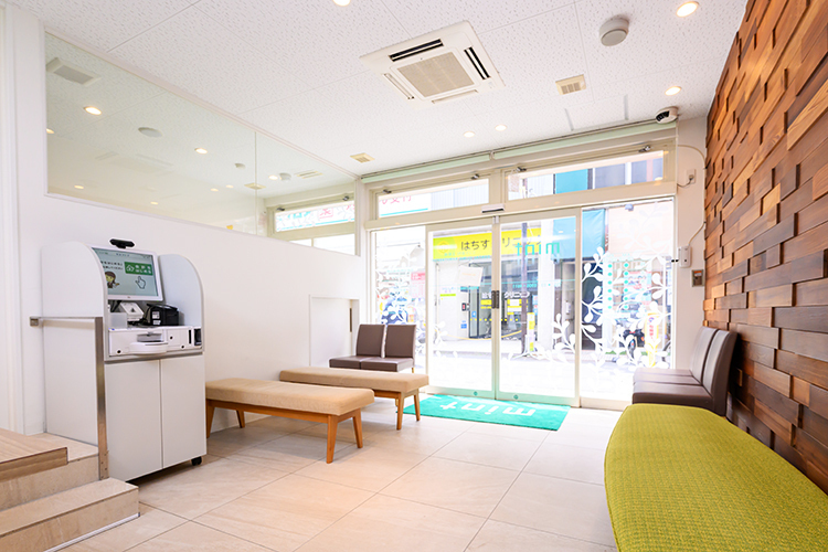 ミント歯科・矯正歯科　上板橋 板橋区 自動精算機を導入し、待ち時間の軽減の工夫も