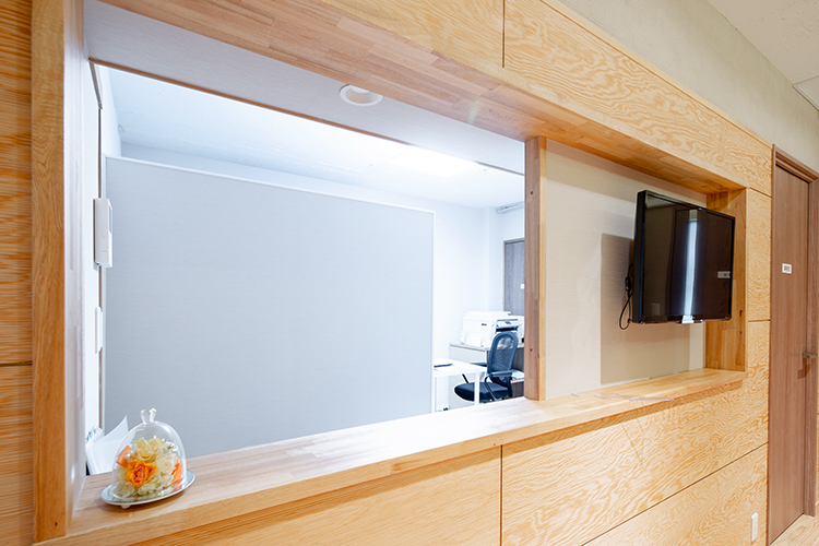 代官山やまびこクリニック 渋谷区 受付スタッフの対応も優しく、安心だ