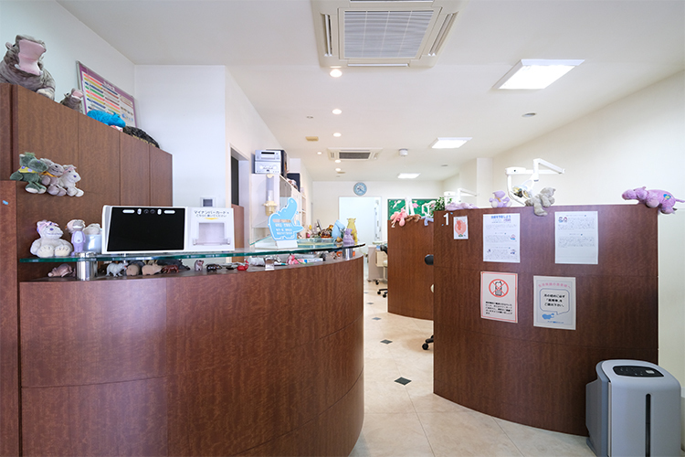 アンドウ歯科クリニック 世田谷区 光が差し込む明るい院内
