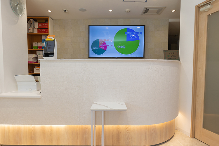 もりかわ歯科 八尾本町診療所 八尾市 優しいスタッフが出迎える