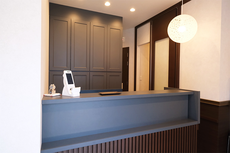 あもう歯科クリニック東淀川駅前 大阪市淀川区 スタッフが温かく迎えてくれる