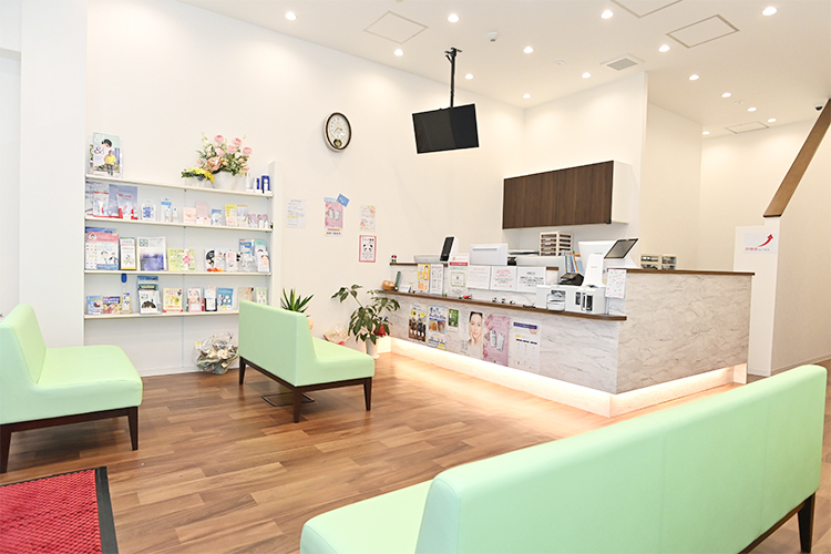 ふくや皮フ科クリニック 神戸市中央区 院内は全面バリアフリー設計