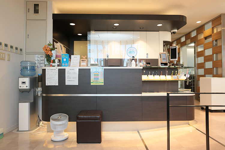 山林歯科医院 東大阪市 落ち着いた雰囲気の院内