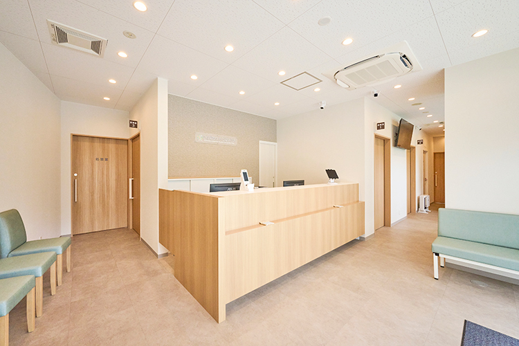 白金高輪やまと整形外科 港区 院内はバリアフリー設計で、車いすでの来院も可能