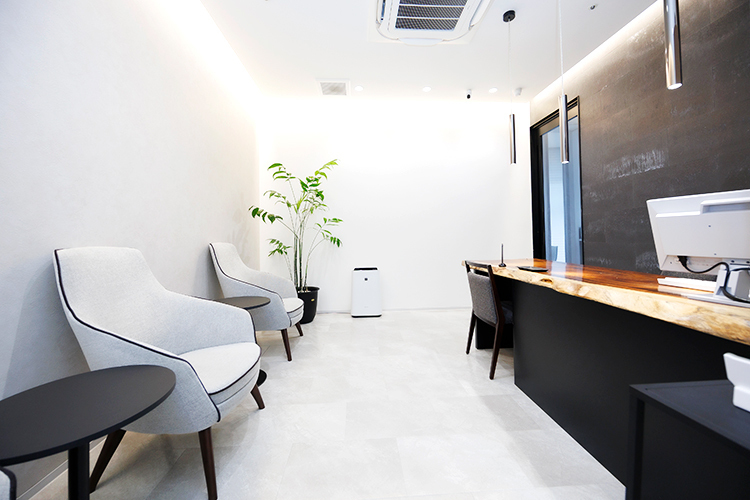 リノデンタルオフィス福井 福井市 落ち着いた雰囲気の院内